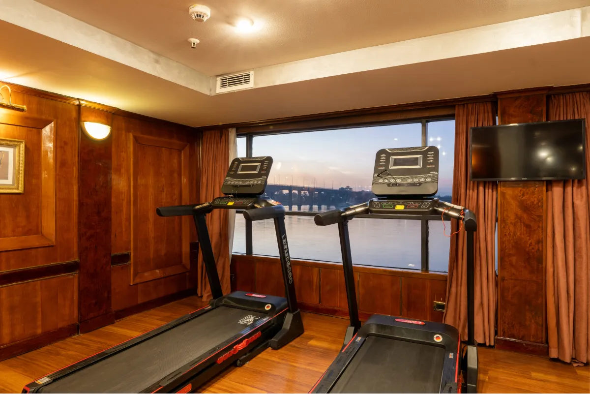 Gym aboard the Magic I Nile Cruise Nile cruise